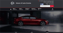 Desktop Screenshot of nissanoflakecharles.com