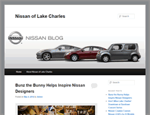 Tablet Screenshot of lakecharlesnissan.nissanoflakecharles.com